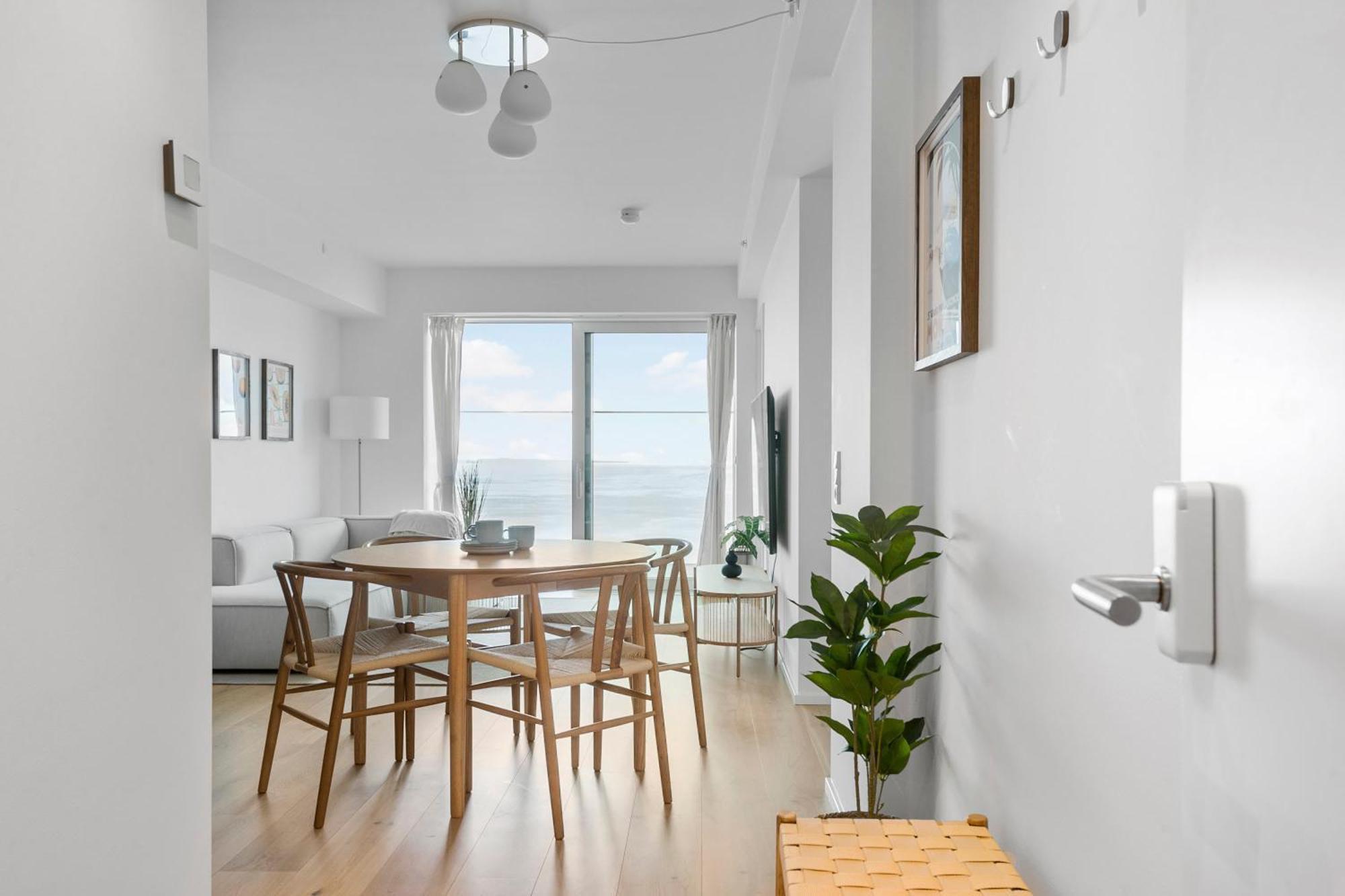Lägenhet Endless Ocean Views With Private Balcony Århus
